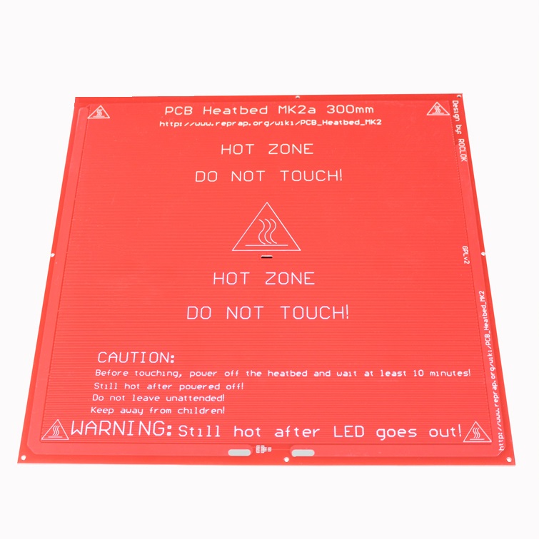 Heatbed PCB 24V MK2A 300x300mm