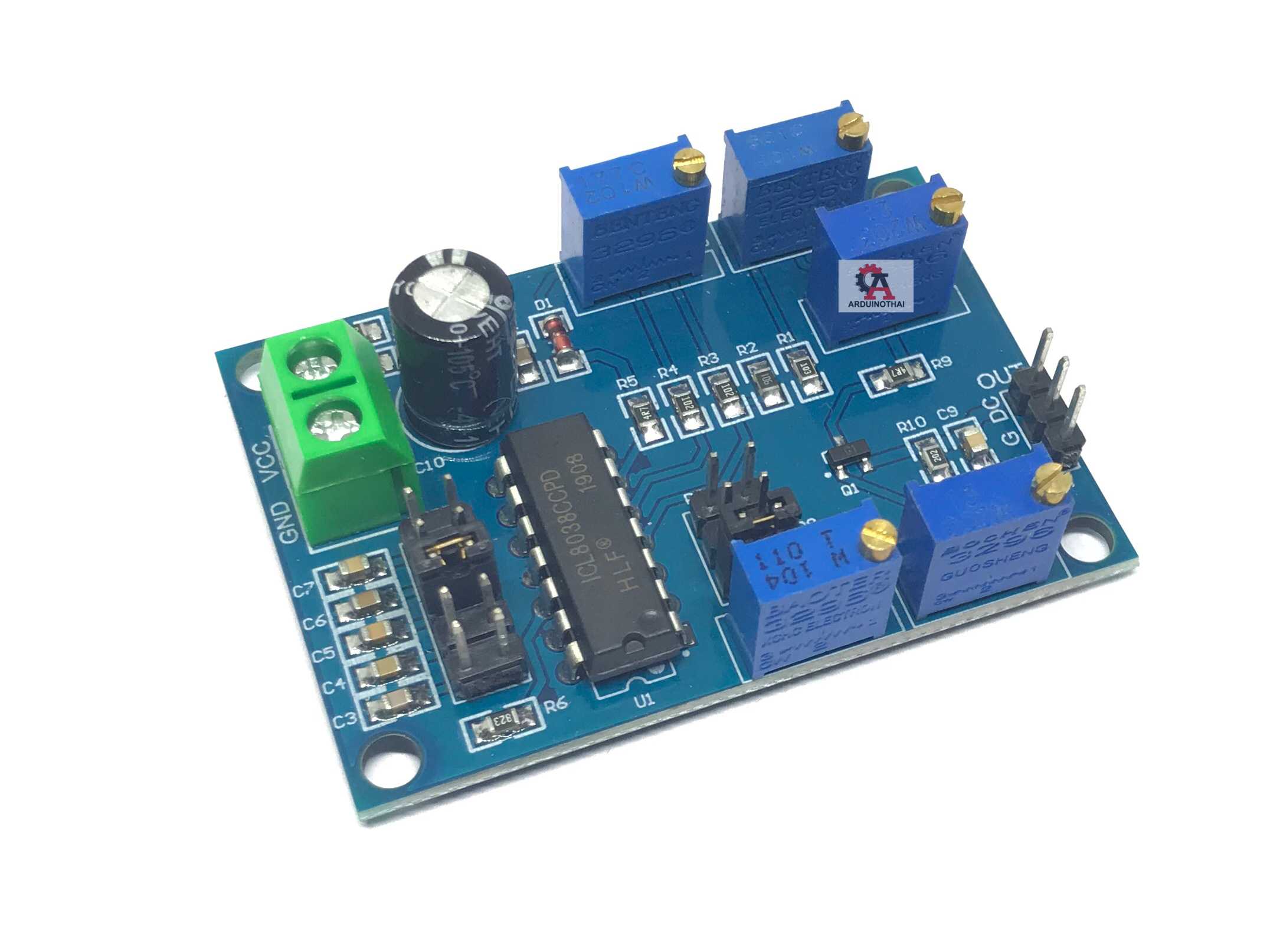 ICL8038 medium and low signal frequency signal generator โมดูลสร้างความถี่ 10Hz - 450Khz สต็อกไทยส่งไว
