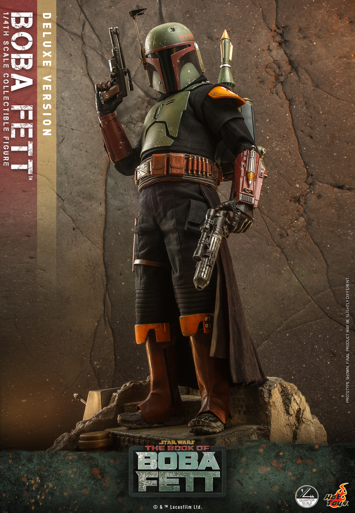 Hot Toys QS023 1/4 Star Wars: The Book Of Boba Fett - Boba Fett™ (Deluxe Version)