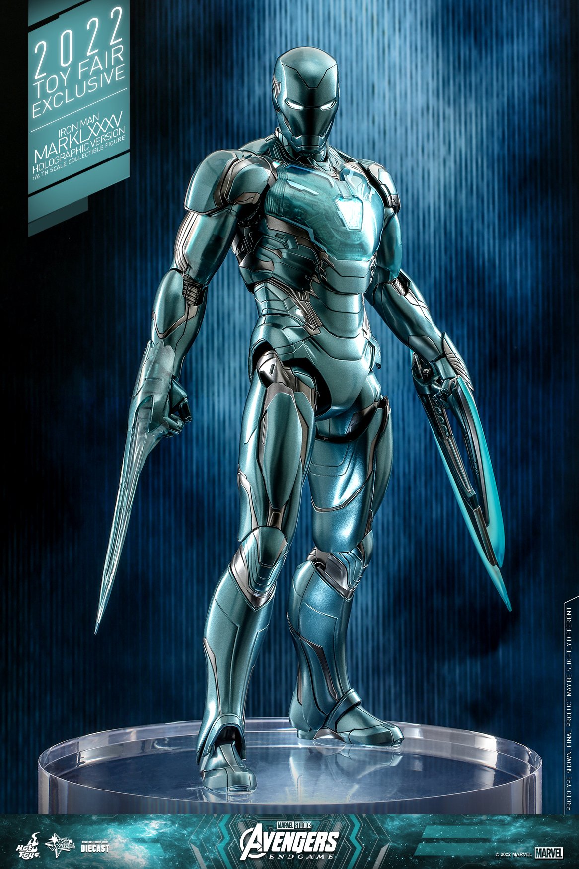 Hot Toys MMS646D45 1/6 Avengers: Endgame - Iron Man Mark LXXXV (Holographic Version) [Toy Fair exclusive]
