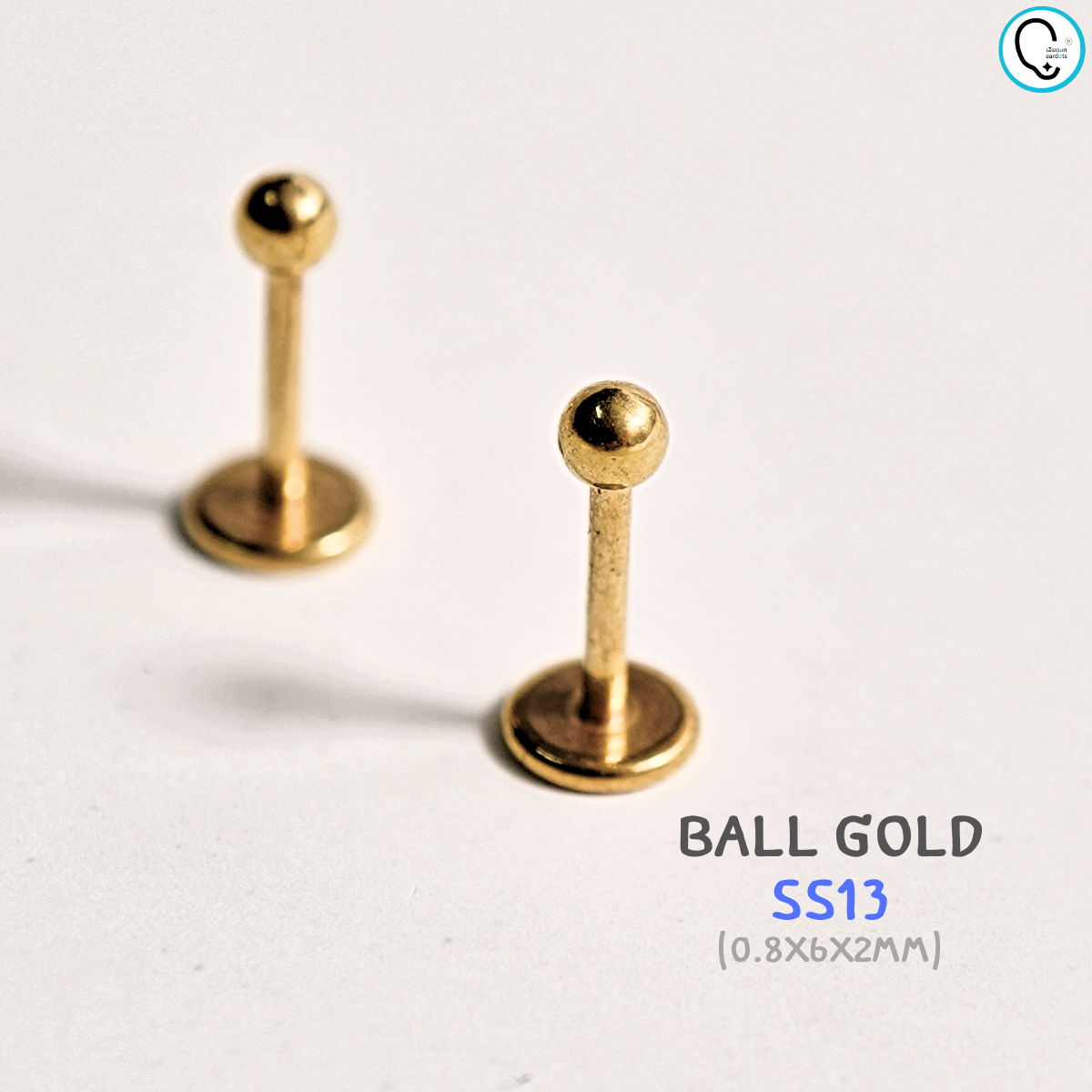 “เช็คสินค้าทัก line ก่อนโอนนะคะ” จิวแป้นแบน แบบเสียบ และ แป้นขันน๊อต สแตนเลสเกรดมีตัดแพทย์_SS00