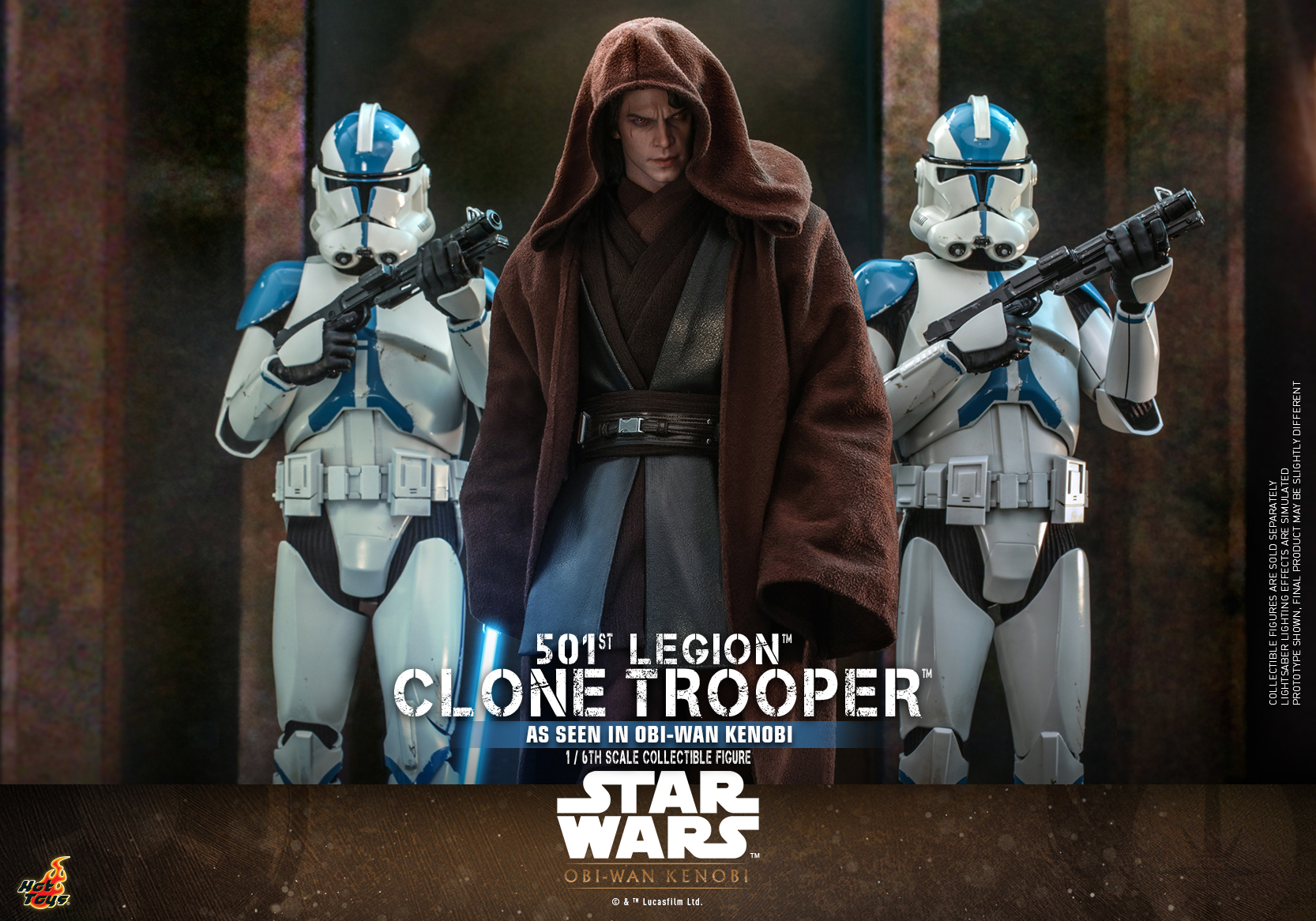 Hot Toys TMS092 1/6 Star Wars: The Clone Wars™ - 501st Legion™ Clone Trooper™