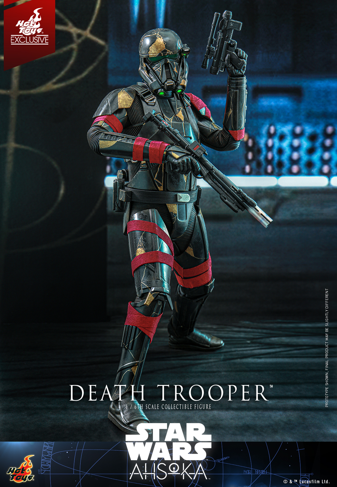 Hot Toys TMS134 Star Wars: Ahsoka - Death Trooper [Hot Toys Exclusive]