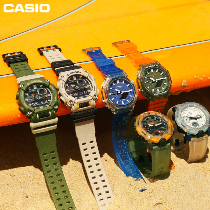 นาฬิกา Casio G-SHOCK Carbon Core Guard นาฬิกาข้อมือผู้ชาย สายเรซิ่น รุ่น GA-2000 GA-2000HC GA-2000HC-3A GA-2000HC-7A