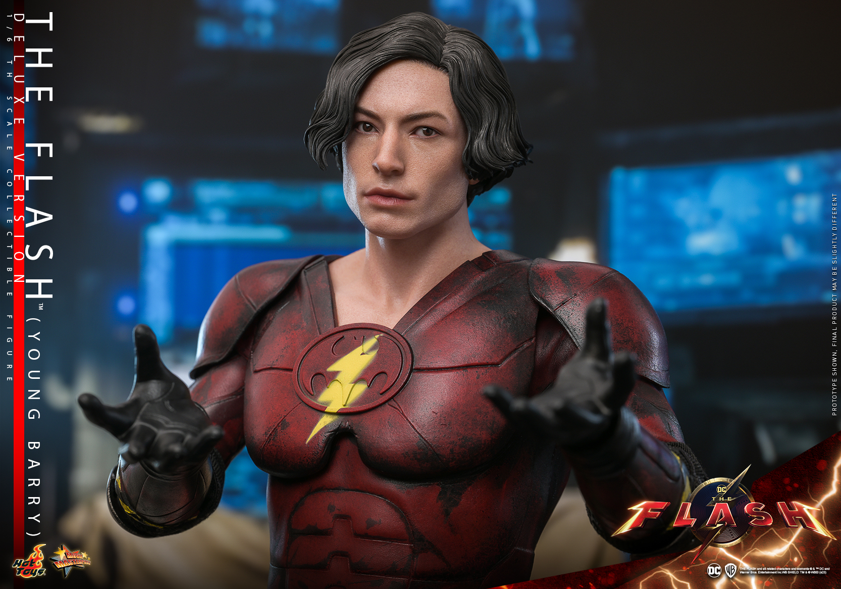 Hot Toys MMS724 1/6 The Flash - The Flash (Young Barry) [Deluxe Version]