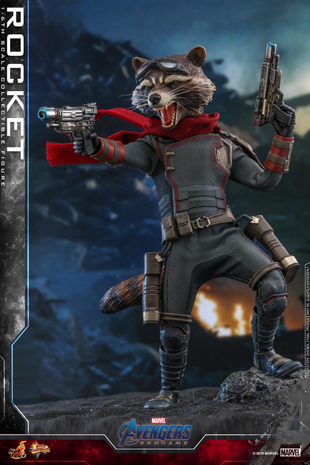 Hot Toys MMS548 Avengers: Endgame - Rocket