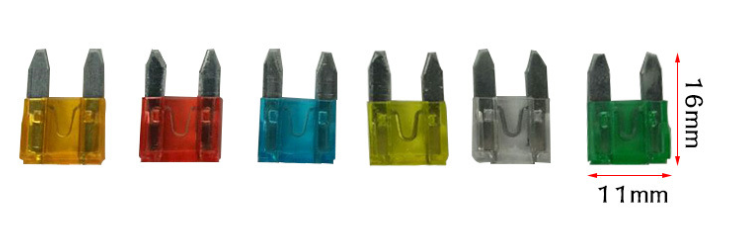 CARE03 ชุดฟิวส์ก้ามปู 120 ชิ้น สำหรับ รถยนต์ รถไฟฟ้า มอเตอร์ไซด์ ตั้งแต่ 5 -30 AMP ติดรถไว้ใช้ยามฉุกเฉิน