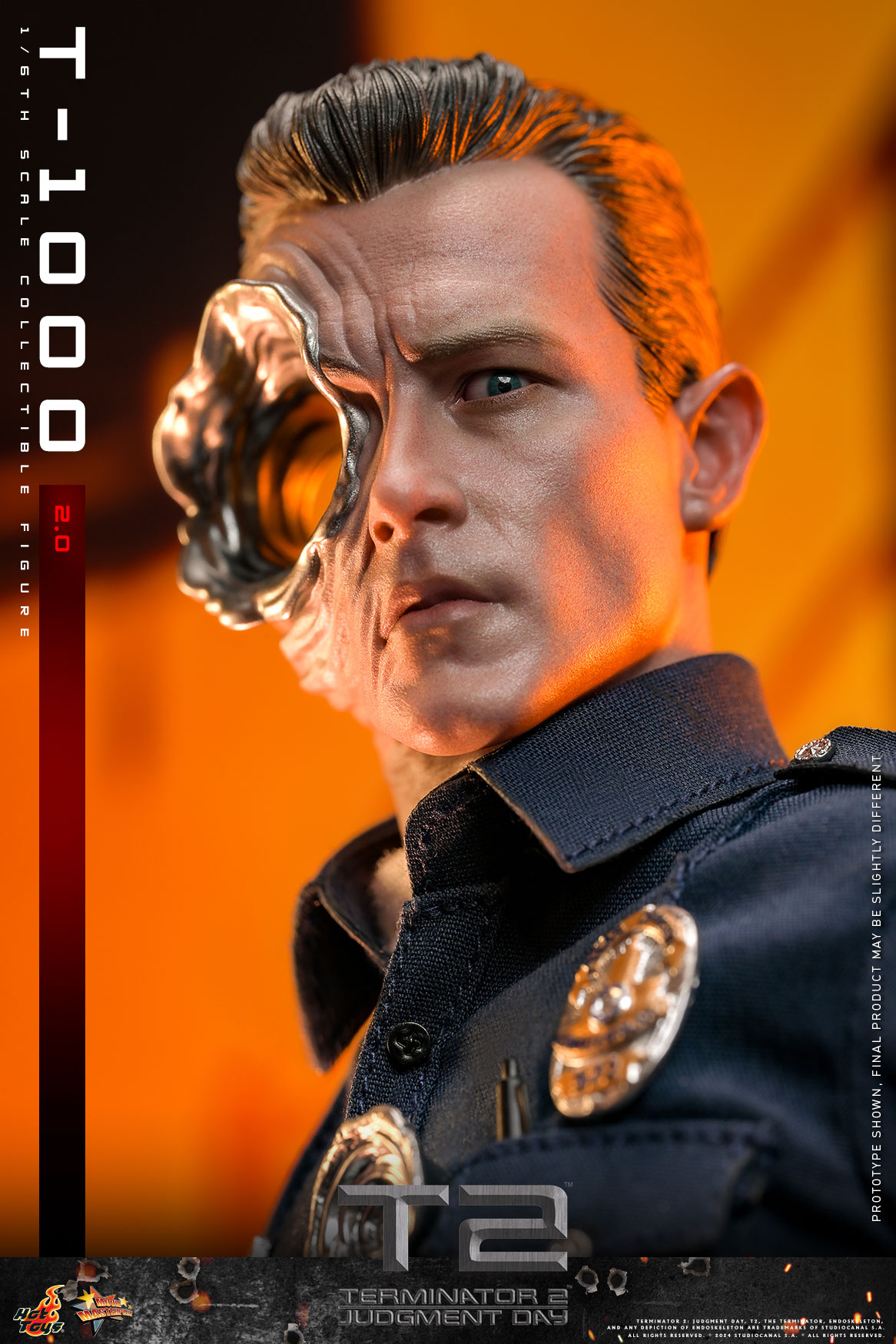 Hot Toys MMS774 Terminator 2: Judgment Day - T-1000 (2.0)