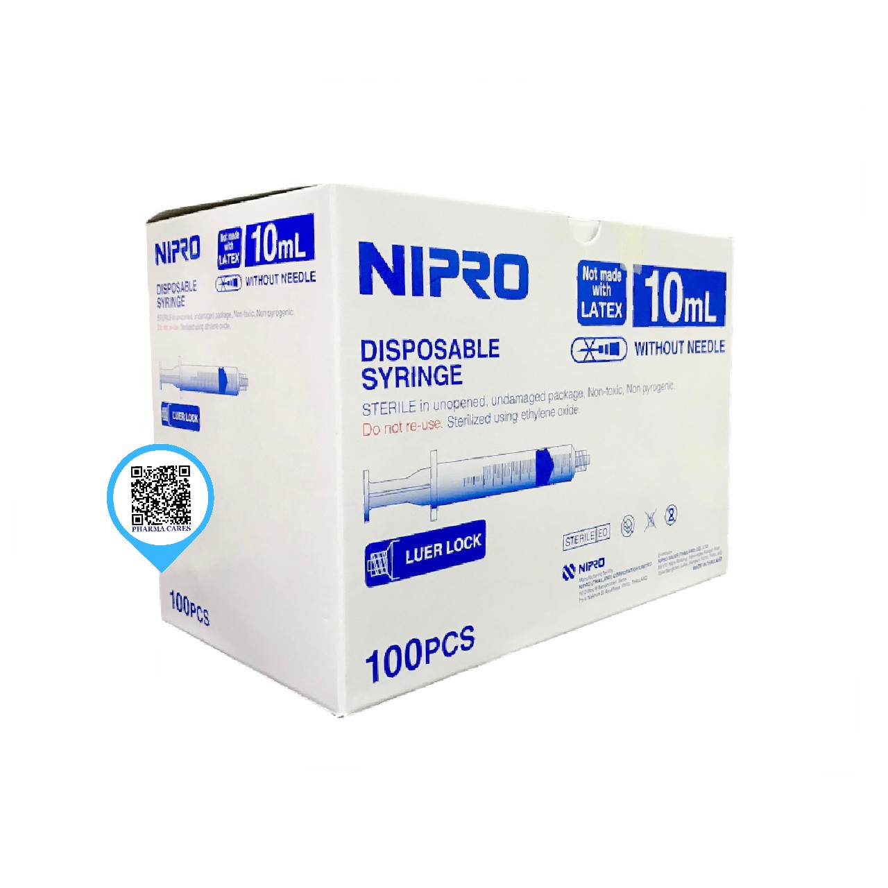 Nipro Syringe 10 ml หัวล็อค