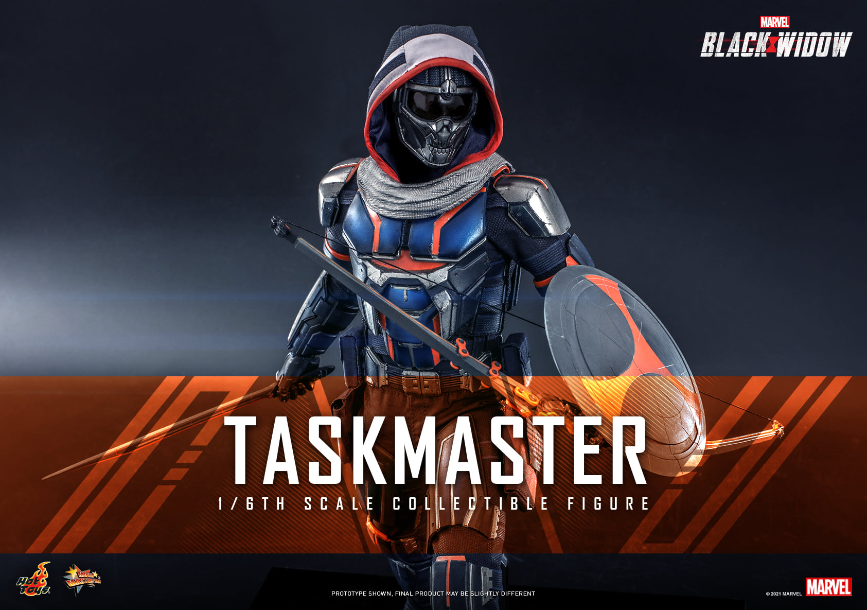 Hot Toys MMS602 1/6 Black Widow - Taskmaster