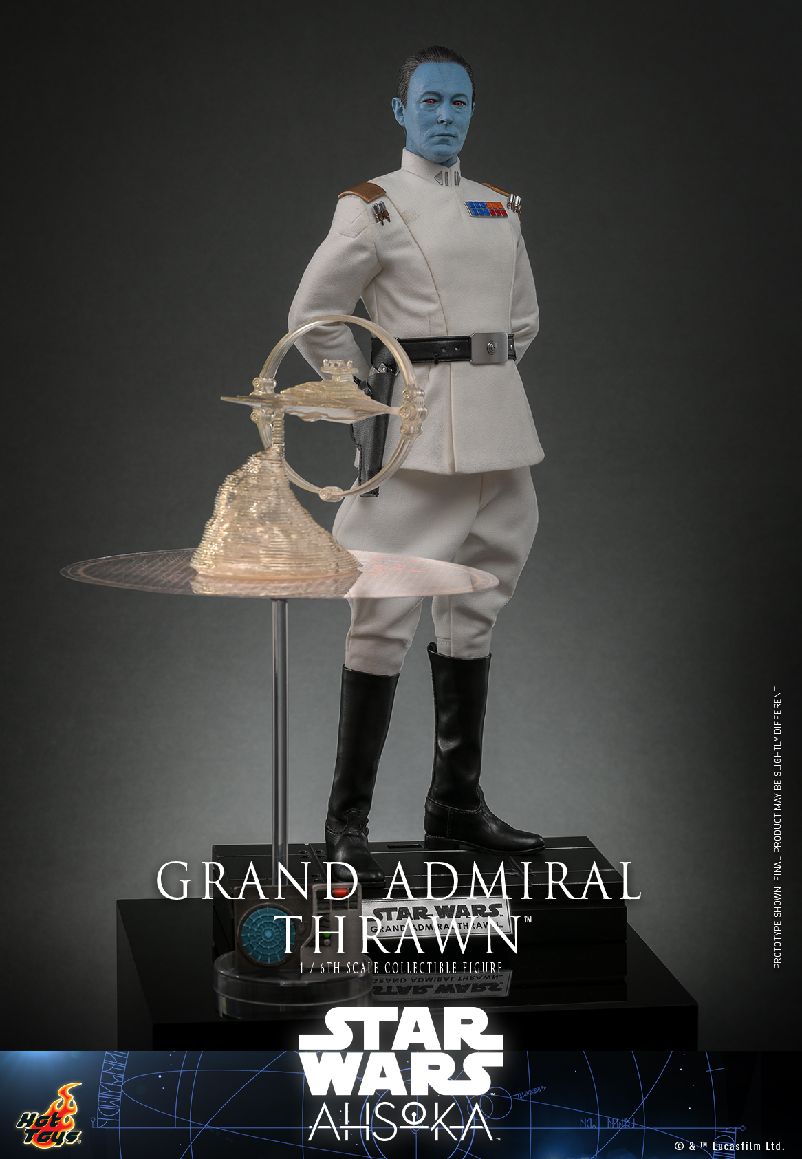 Hot Toys TMS116 1/6 Star Wars: Ahsoka - Grand Admiral Thrawn