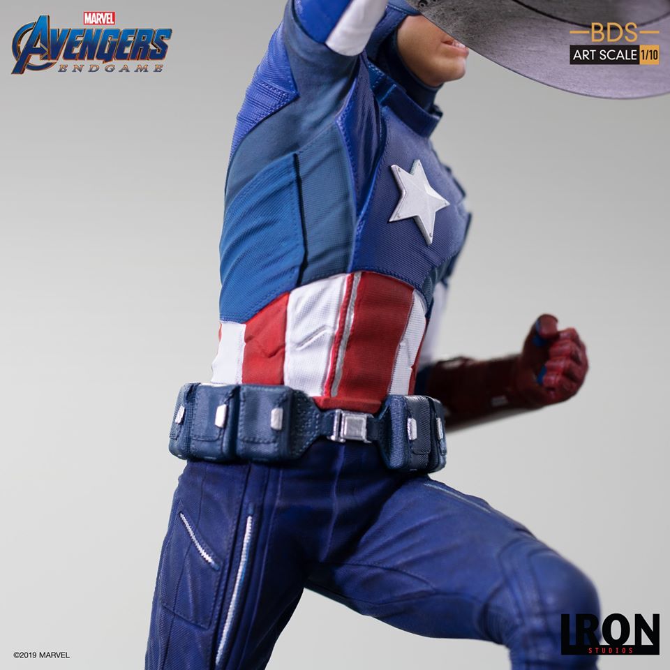 Iron Studios BDS Art Scale 1/10 Avengers: Endgame - Captain America 2012 (16F)