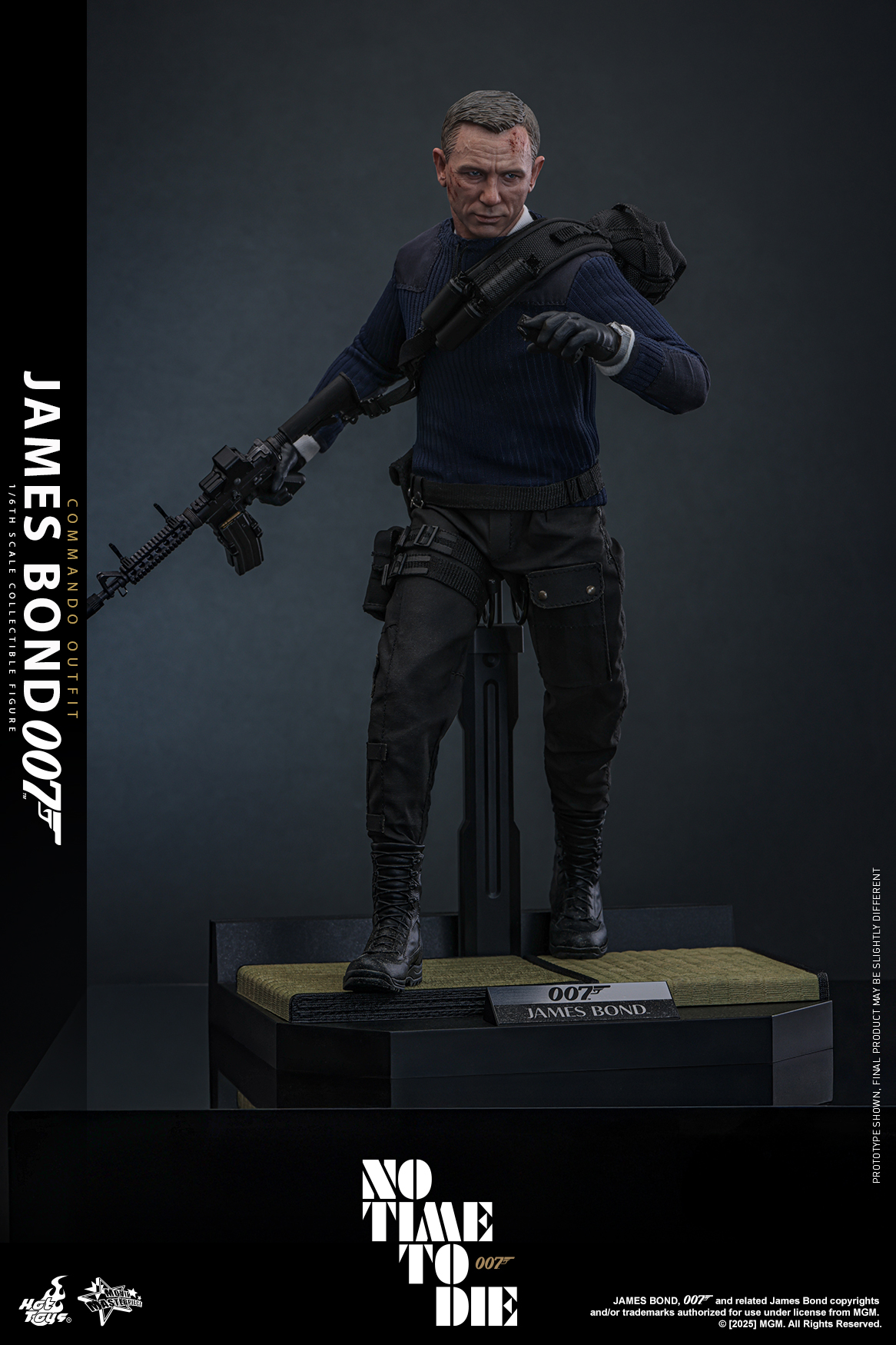 Hot Toys MMS804 No Time To Die - James Bond (Commando Outfit)