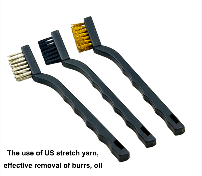 B01 ชุดแปรงอเนกประสงค์ ทองเหลือง/สเตนเลส/ไนล่อน