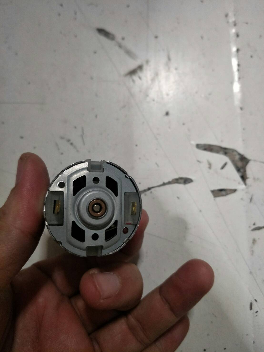 MO16 มอเตอ ร์RS550 แบบมีเฟือง 12 ฟัน 20V-25V