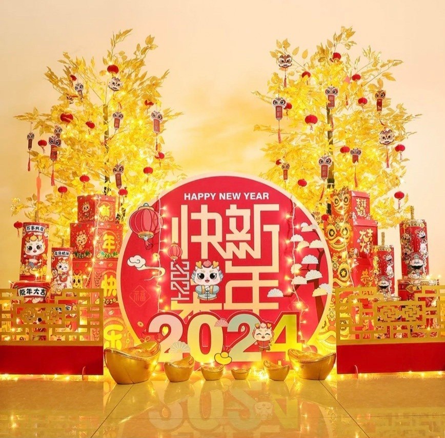 ของตกแต่งงานเทศกาลตรุษจีน ตกแต่งสีสันในการจัดงาน บริการให้เช่าของประดับ