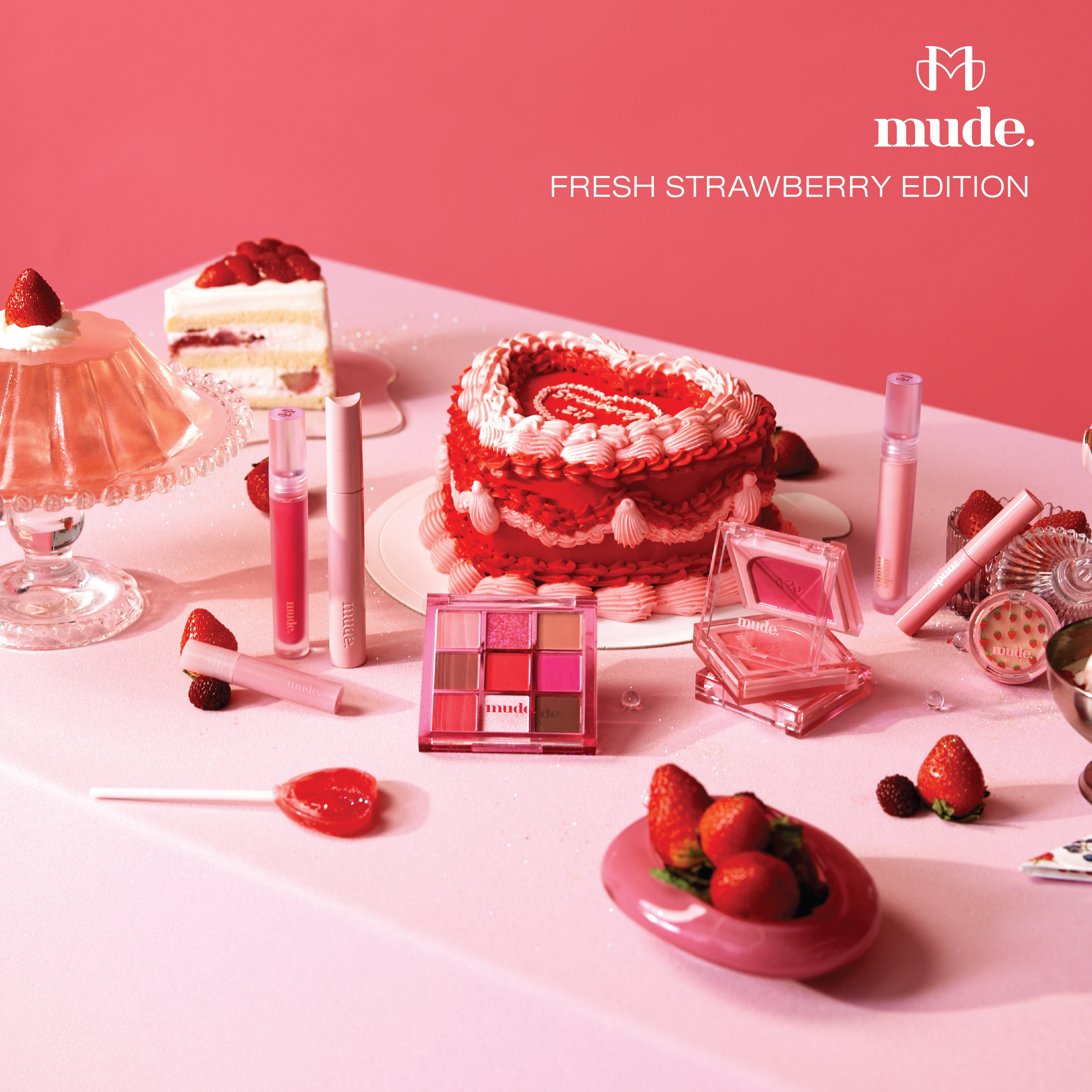 MUDE FRESH STRAWBERRY EDITION ( เครื่องสำอาง ลิมิเต็ดอิดิชั่น )