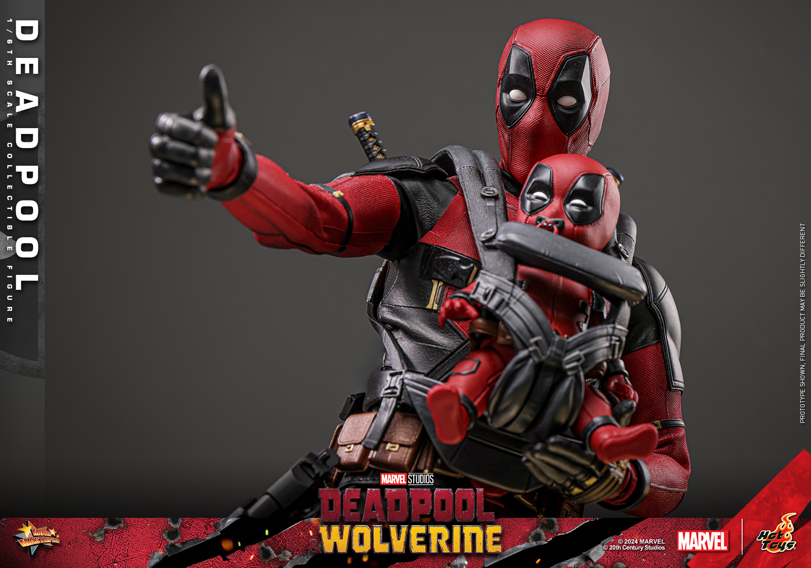 Hot Toys MMS746B Deadpool & Wolverine - Deadpool (Special Edition)