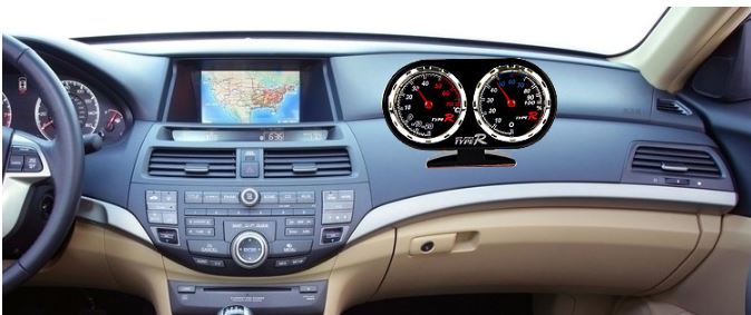 CARE05 เกจวัดอุณหภูมิ+ความชื้น สำหรับติดรถยนต์