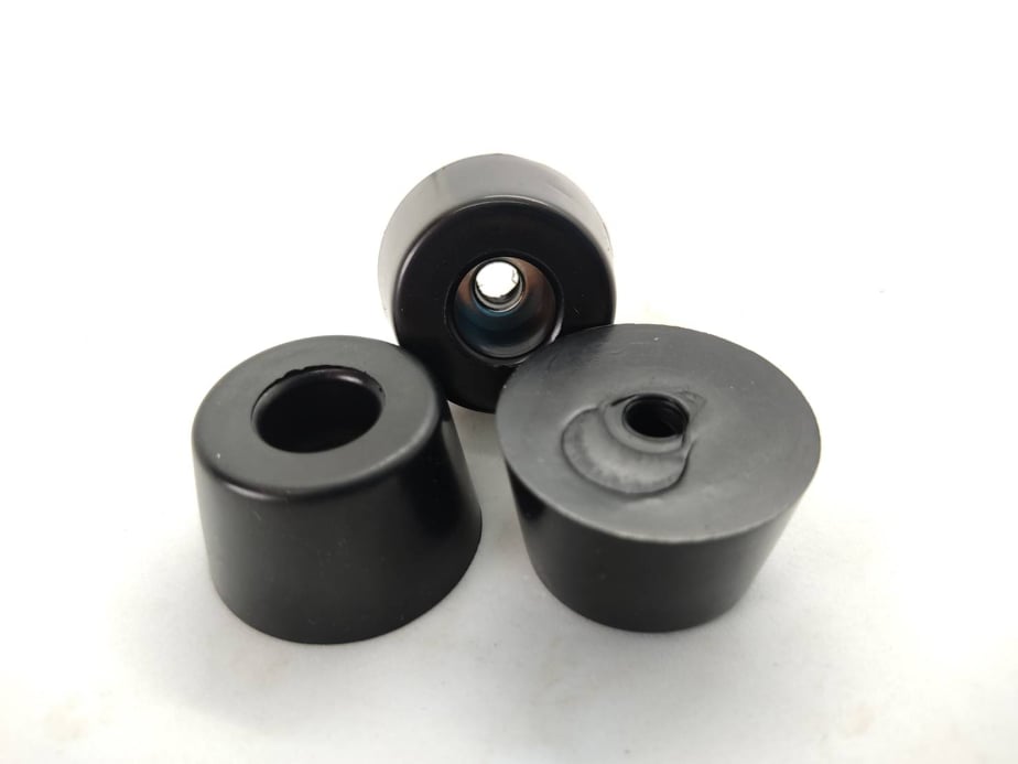 ยางรองขาตั้ง Rubber foot with metal insert - Heavy Duty - 28*22*16.5mm / ชิ้น