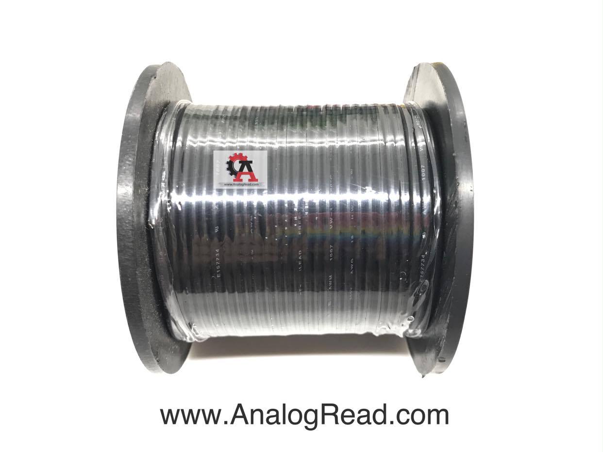 สายไฟสีดำ 18AWG (ม้วน) Black