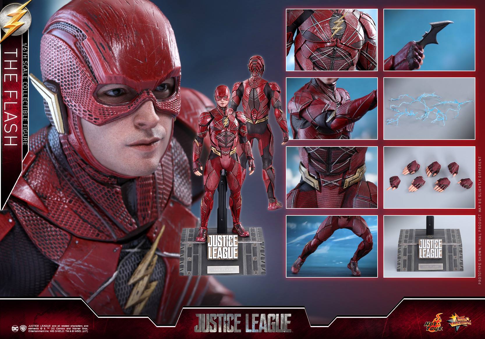 Hot Toys MMS448 JUSTICE LEAGUE - THE FLASH