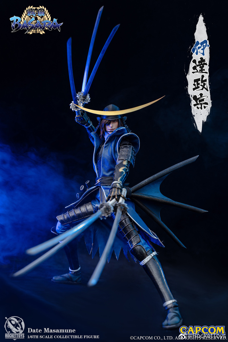 ROCKETTOYS x CAPCOM ROC-001 1/6 Sengoku Basara - Date Masamune