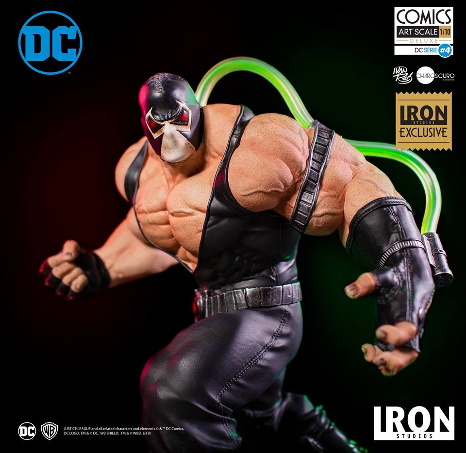 Iron Studios Deluxe Art Scale 1/10 DC Comics Series 4 - Bane (EX)