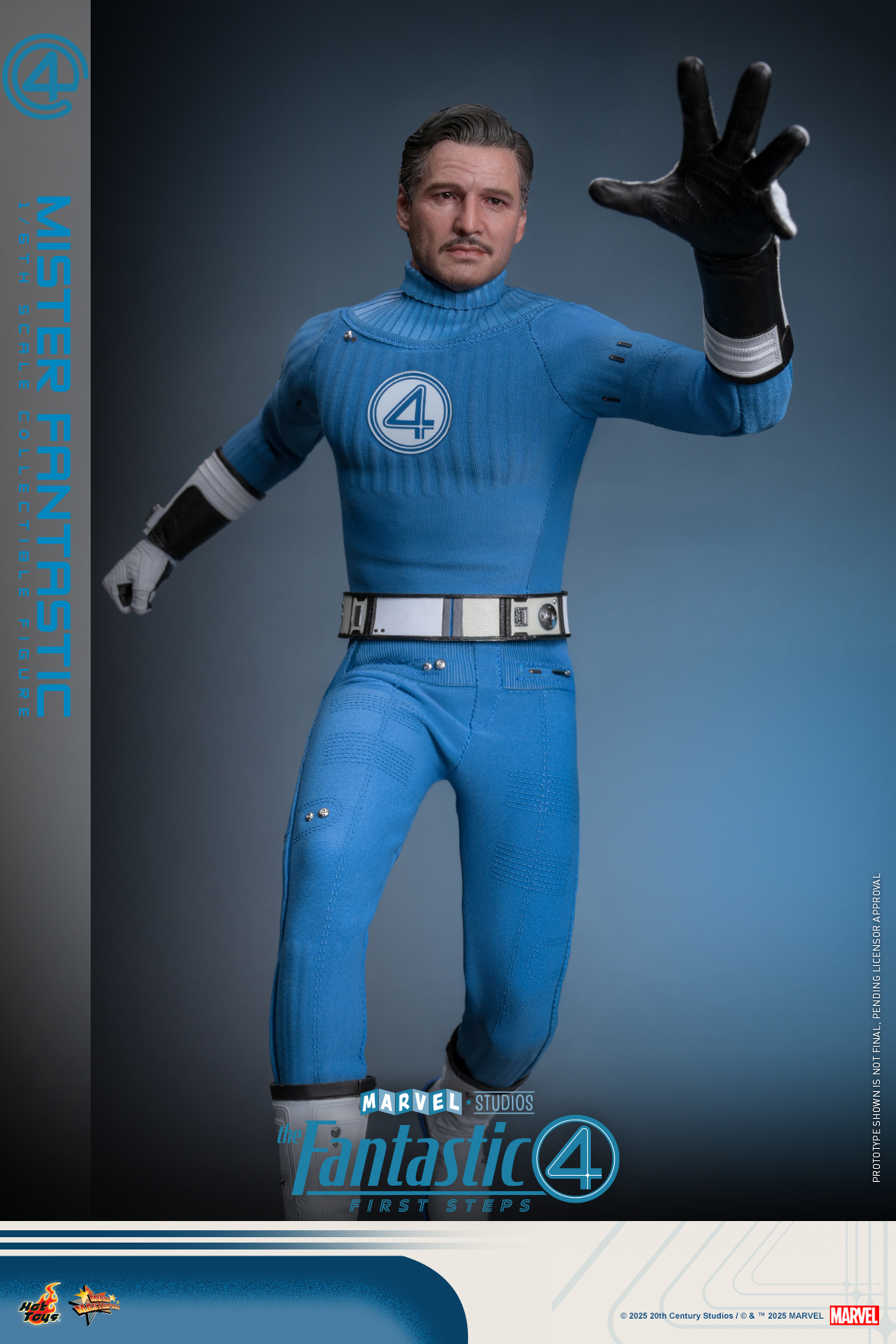 Hot Toys MMS821 The Fantastic Four: First Steps - Mister Fantastic