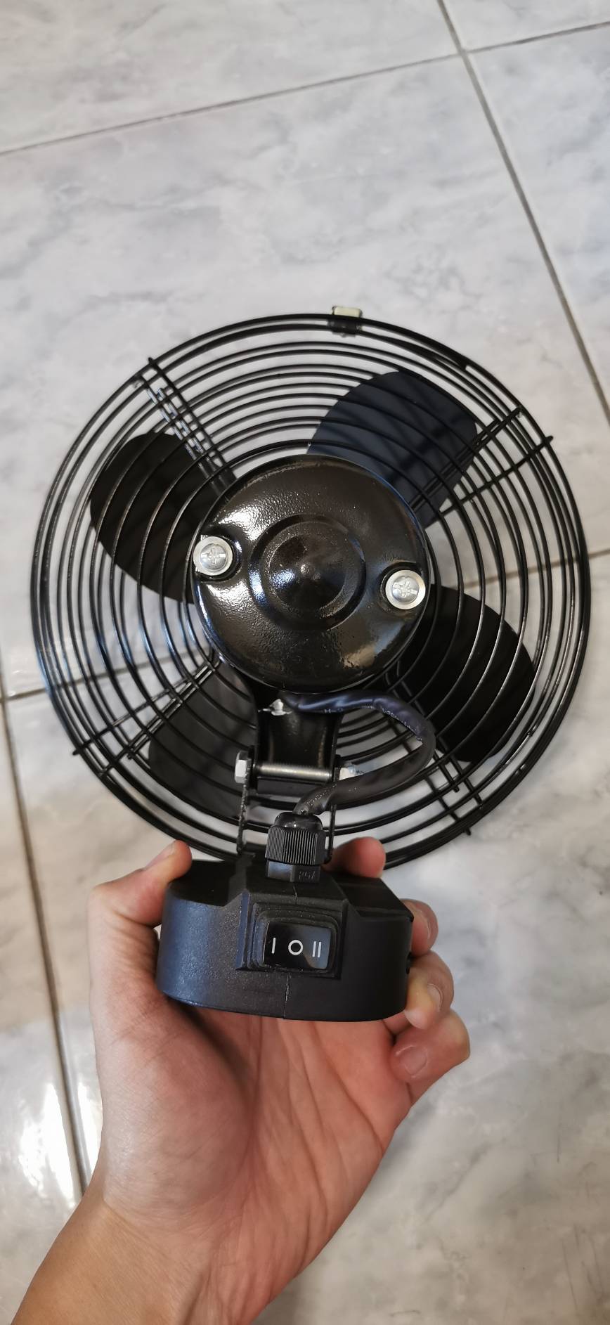 OT153 พัดลม 8 นิ้ว สำหรับใช้กับแบตสว่าน 18V Makita 18/21V ปรับได้ 2 สปีด