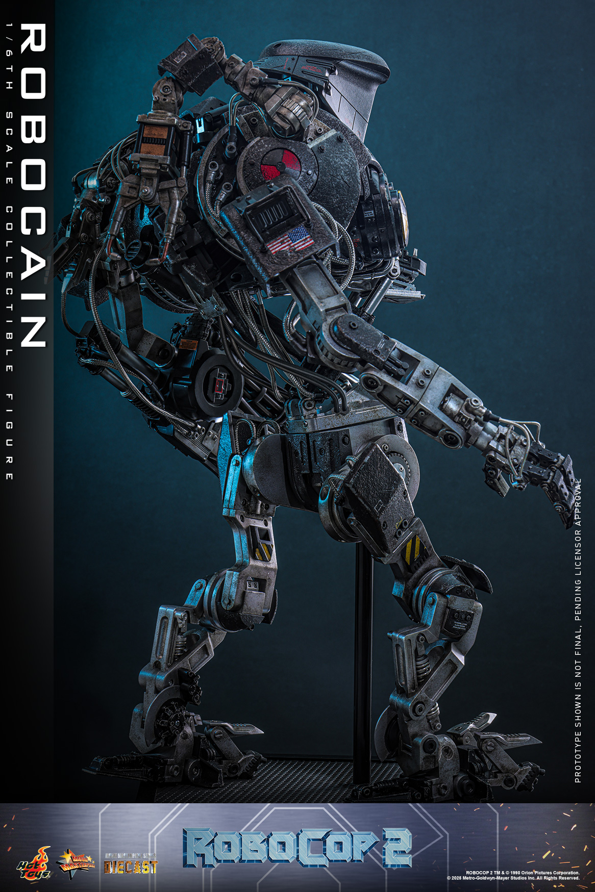 Hot Toys MMS828D75 RoboCop 2 - RoboCain