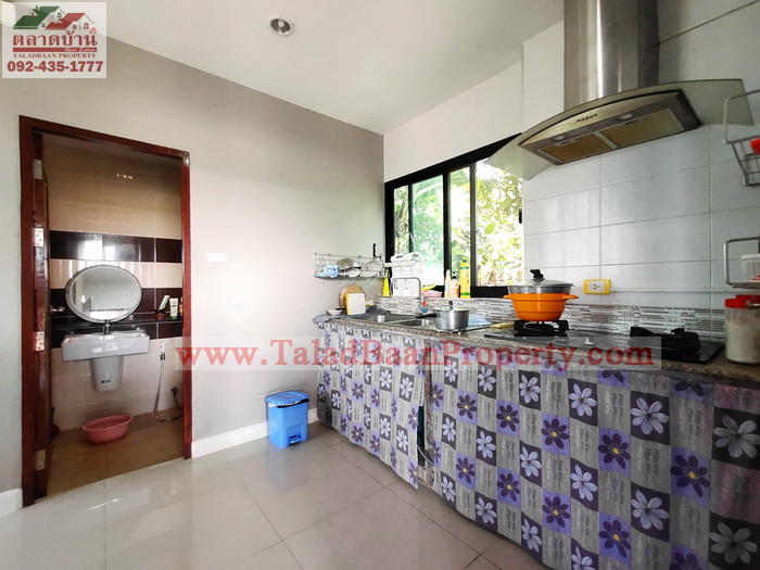 บ้านเดี่ยว บางบัวทอง 50 ตร.ว. ซ.ลำโพ 25 ใกล้สารสาสน์ฯบางบัวทอง ถ.กาญจนาภิเษก นนทบุรี บ้านใหม่-สวย สไตล์โมเดิร์น ทำเลดี