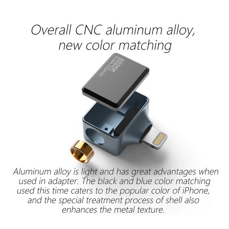 ขาย DD TC44A แจ็คแปลง TypeC / Lightning ให้รองรับหูฟัง 4.4mm Balanced