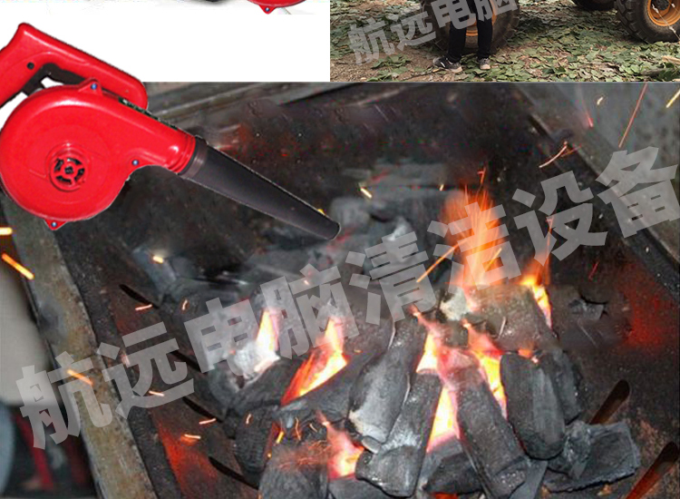 ES08 เครื่องเป่าลม โบลวเวอร์ใช้ไฟแบตเตอรี่ 12 v กำลังไฟ 600 วัตต์