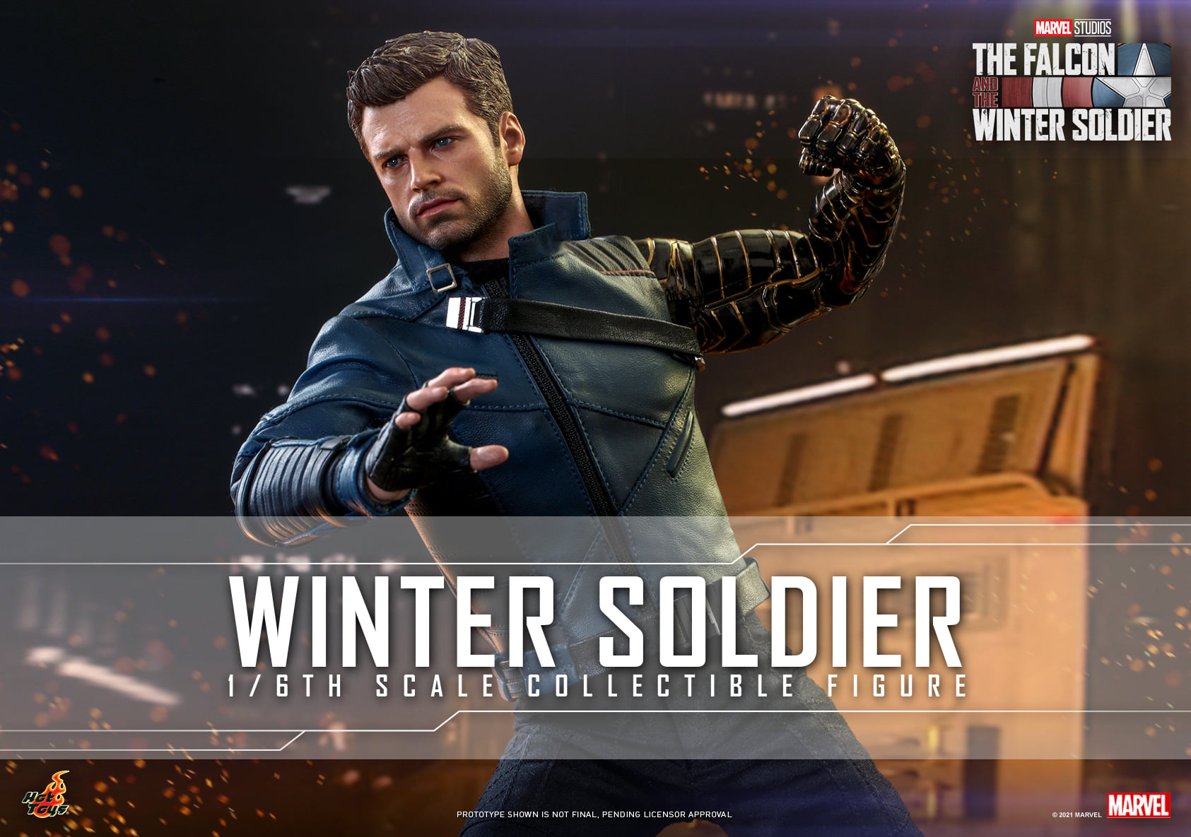Hot Toys TMS039 1/6 The Falcon and the Winter Soldier - Winter Soldier