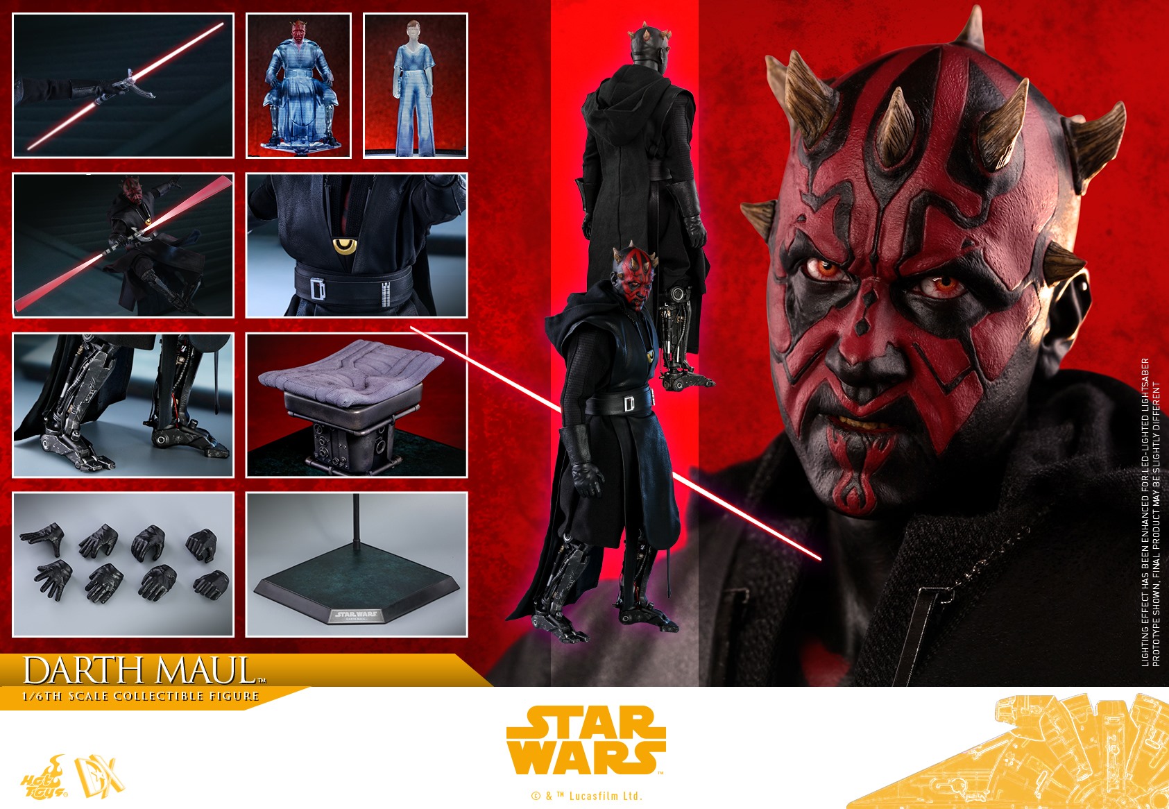 Hot Toys DX18 Solo: A Star Wars Story - Darth Maul