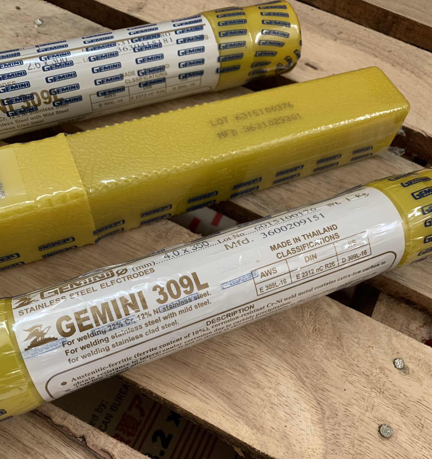 ลวดเชื่อมไฟฟ้า GEMINI 309L