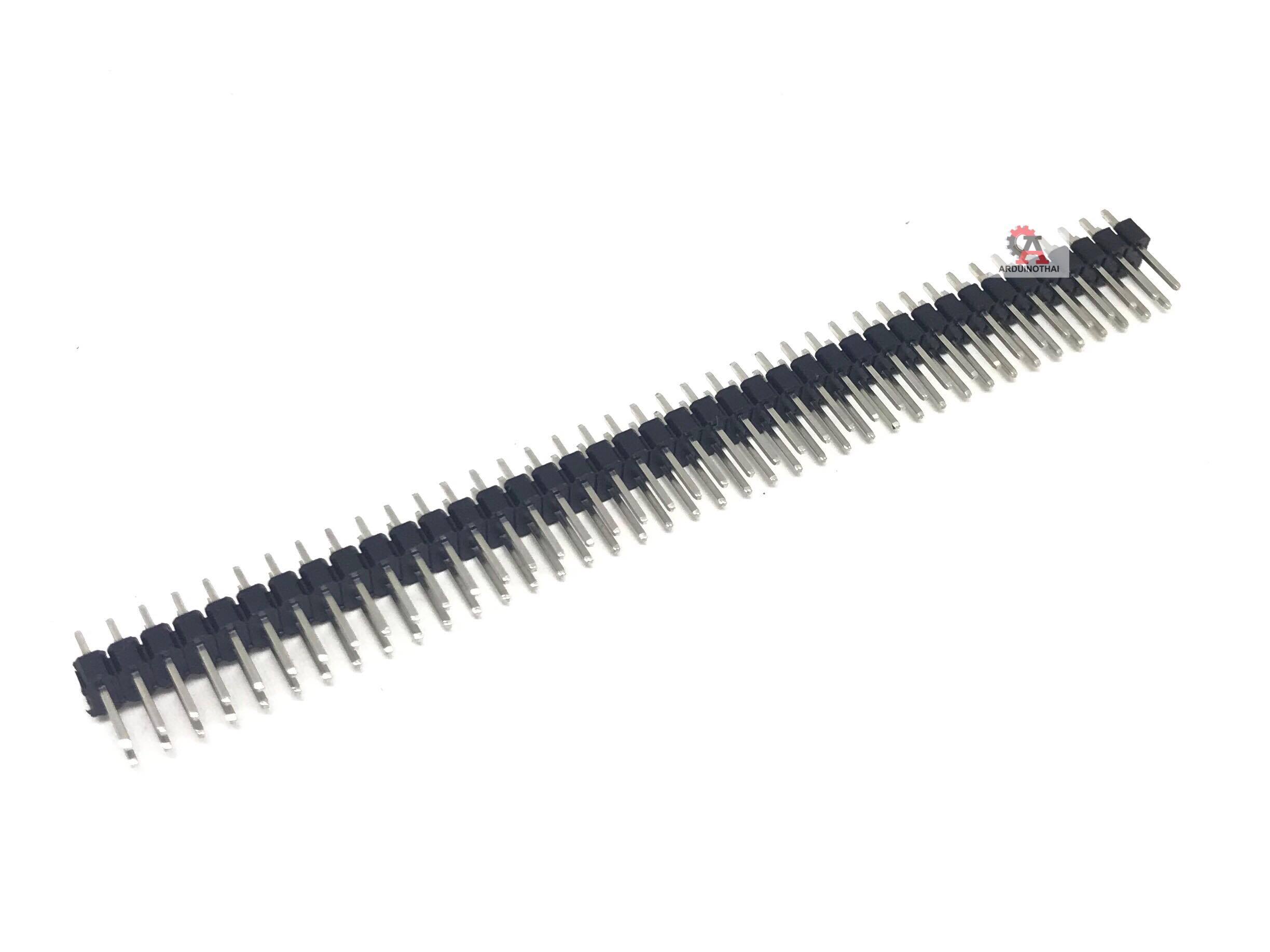 ก้างปลา 2x40 pin แบบตรง