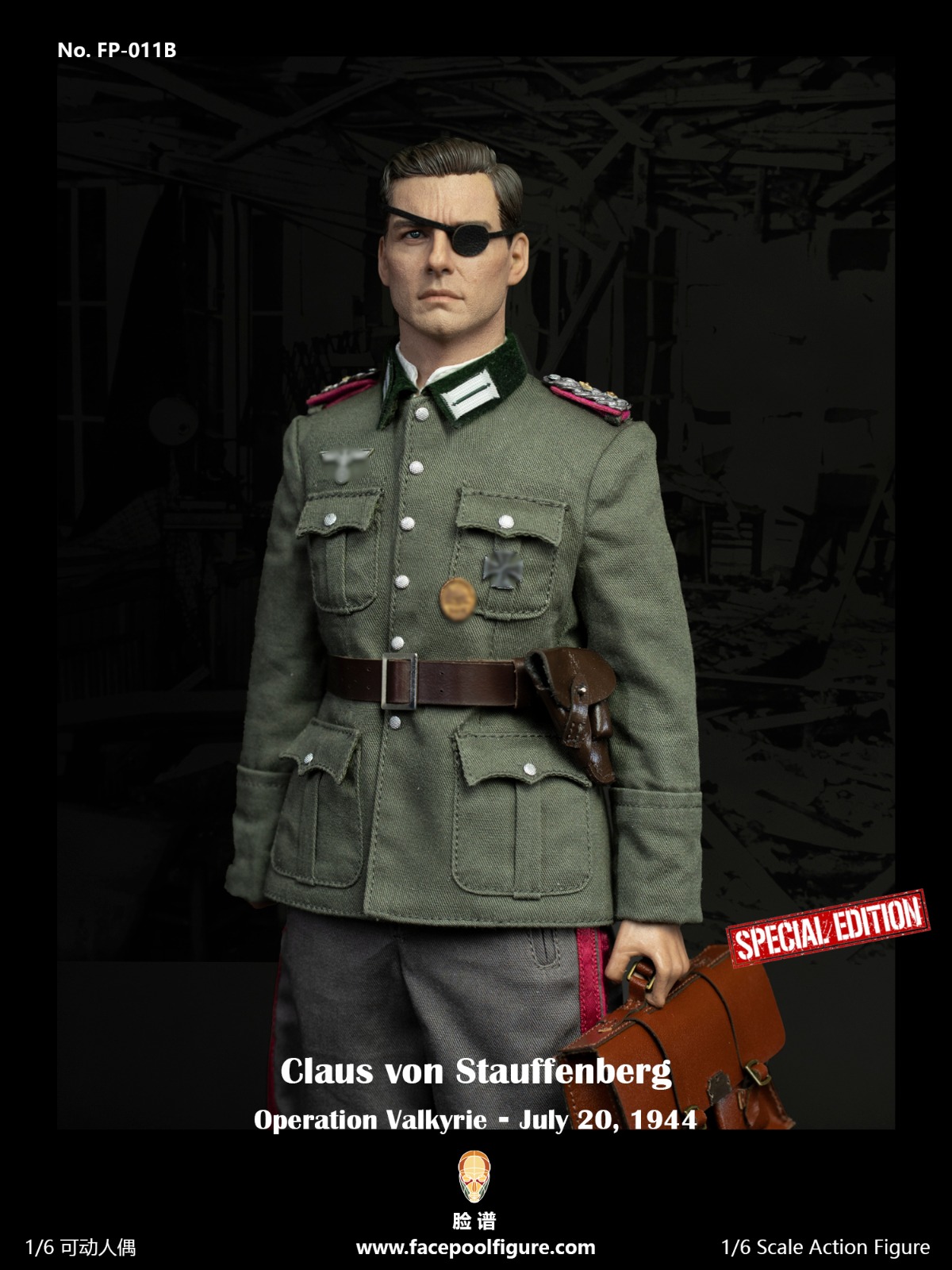 Facepoolfigure FP-011B 1/6 Discover History Series - Operation Valkyrie (Special Edition)