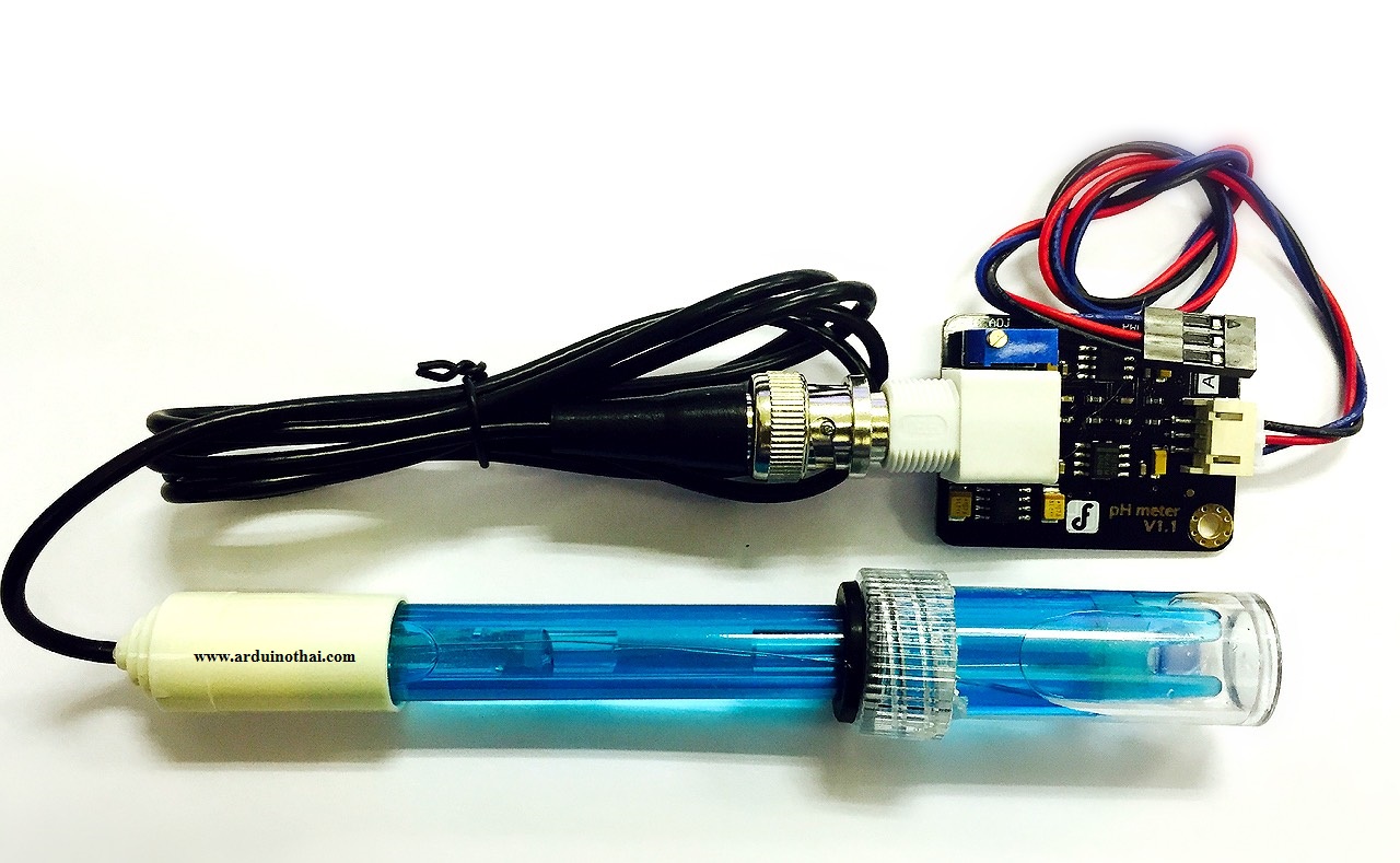 Analog pH Meter ( pH Sensor ) เซนเซอร์วัดกรด-เบส สต็อกไทยส่งไว