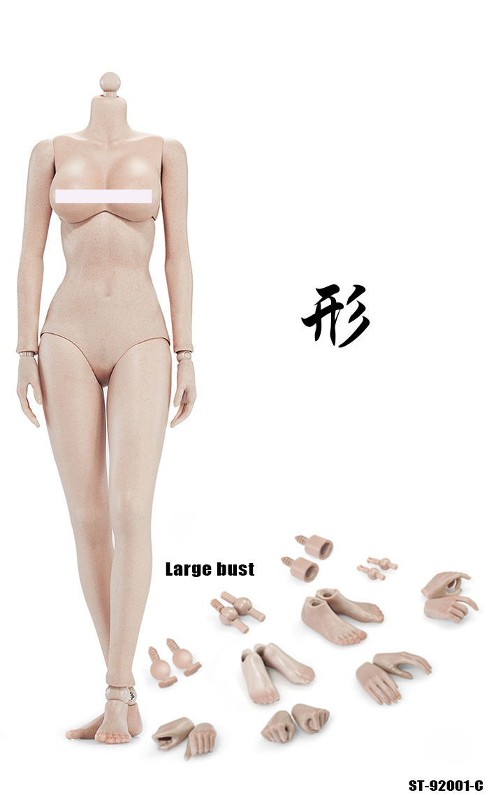 POPTOYS 92001/92002 XING Series 1.0 Super flexible female body (Steel skeleton)