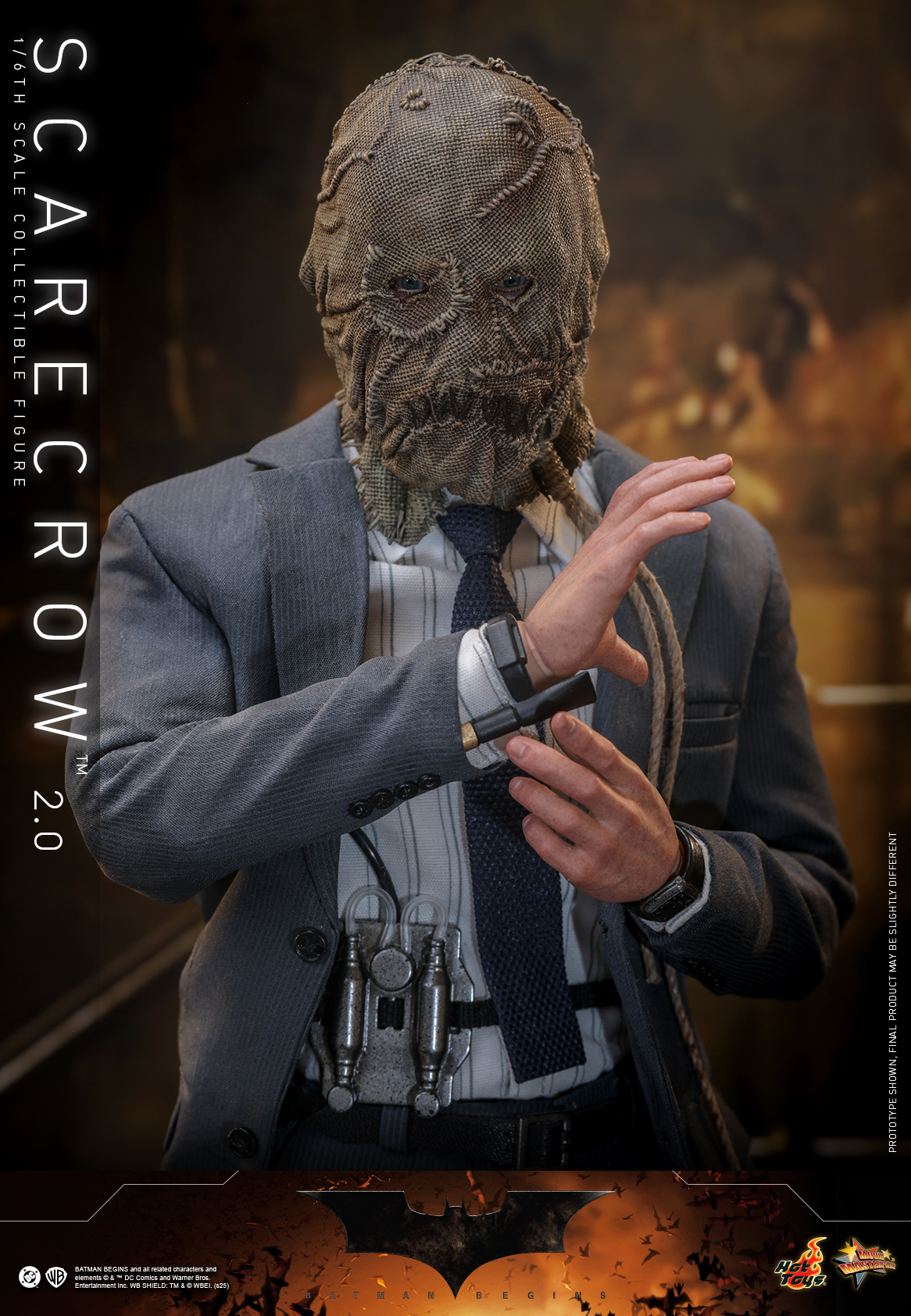 Hot Toys MMS801 Batman Begins - Scarecrow 2.0
