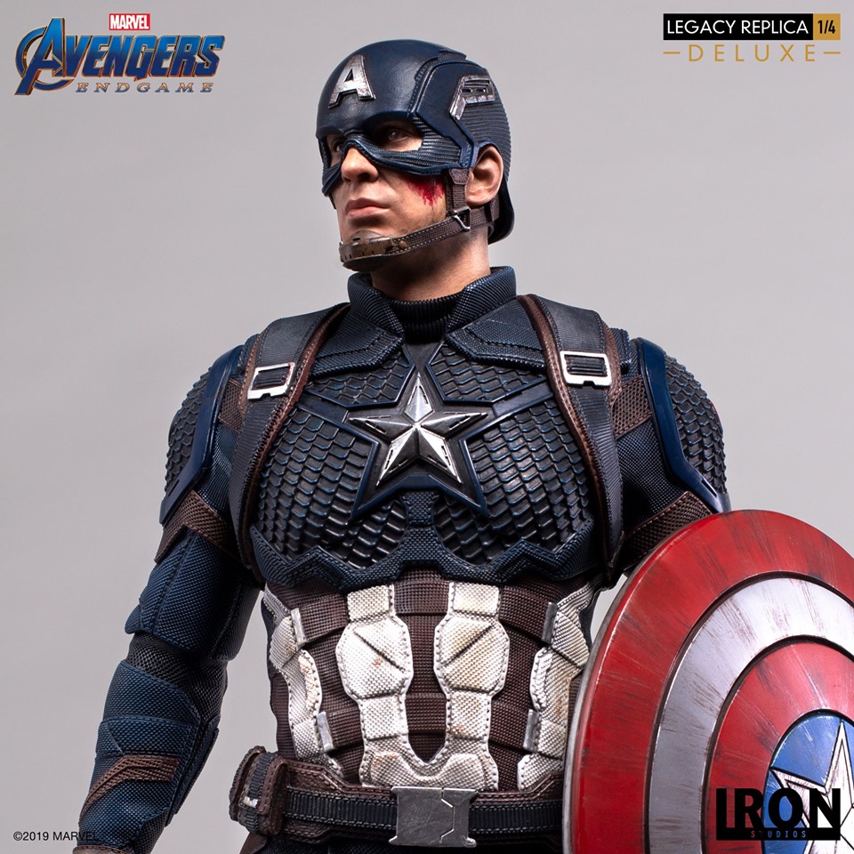 Iron Studios Deluxe Legacy Replica 1/4 Avengers: Endgame - Captain America