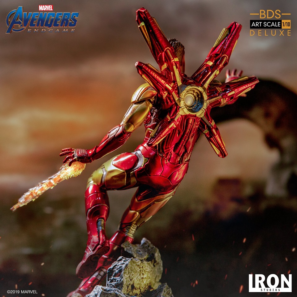 Iron Studios BDS Deluxe Art Scale 1/10 Avengers Endgame - Iron Man Mark LXXXV