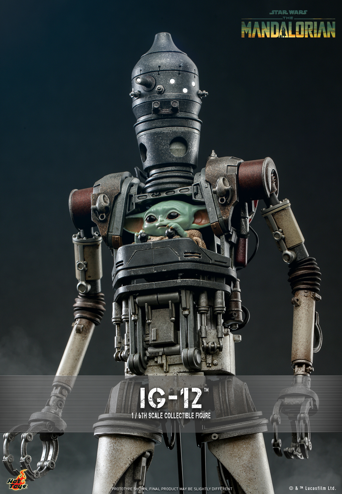 Hot Toys TMS104 1/6 Star Wars: The Mandalorian™ - IG-12™