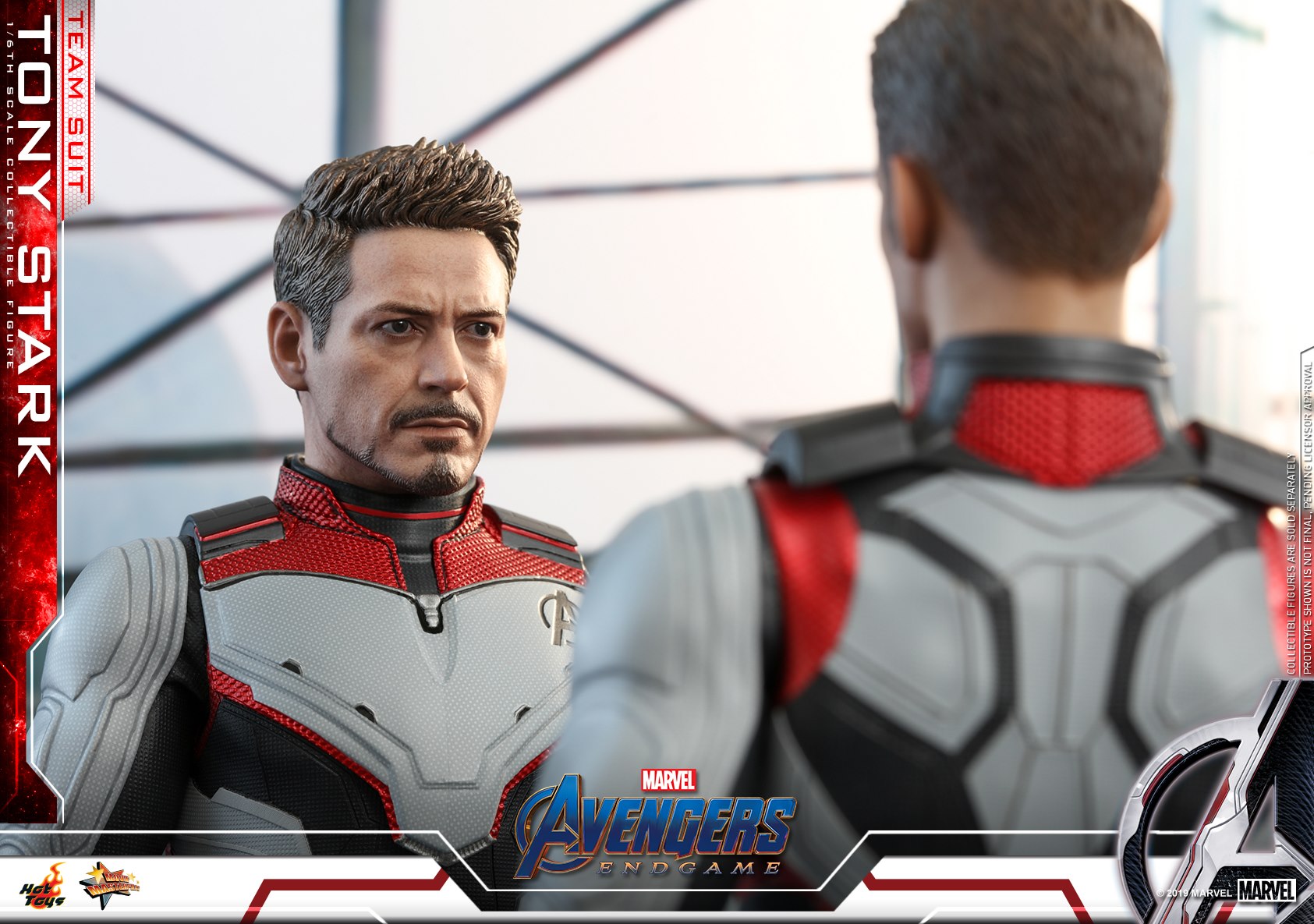 Hot Toys MMS537 Avengers: Endgame - Tony Stark (Team Suit)