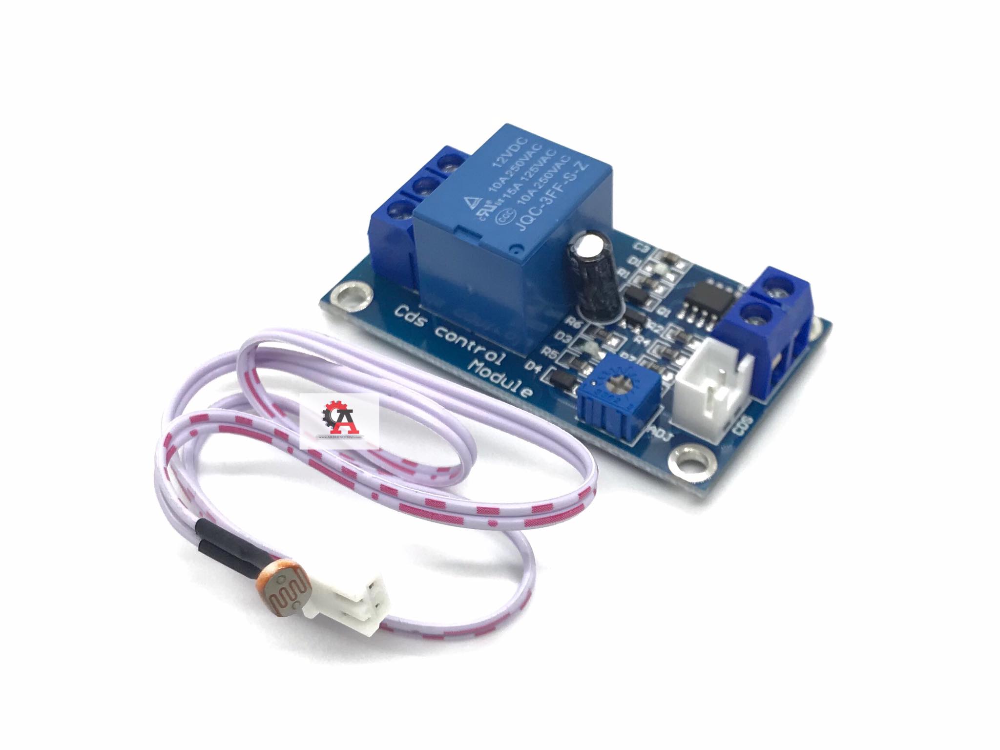 XH-M131 Relay Photoresistor Light Module 12V โมดูลรีเลย์ปิดเปิดอัตโนมัติตามแสงสว่าง สต็อกไทยส่งไว