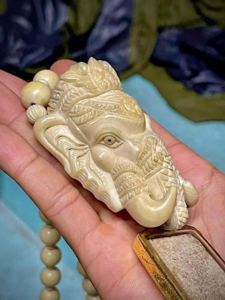 สร้อยคองาช้าง รับประกันแท้ สร้อยงาช้างยกเส้น สร้อยพระงาช้างเก่า