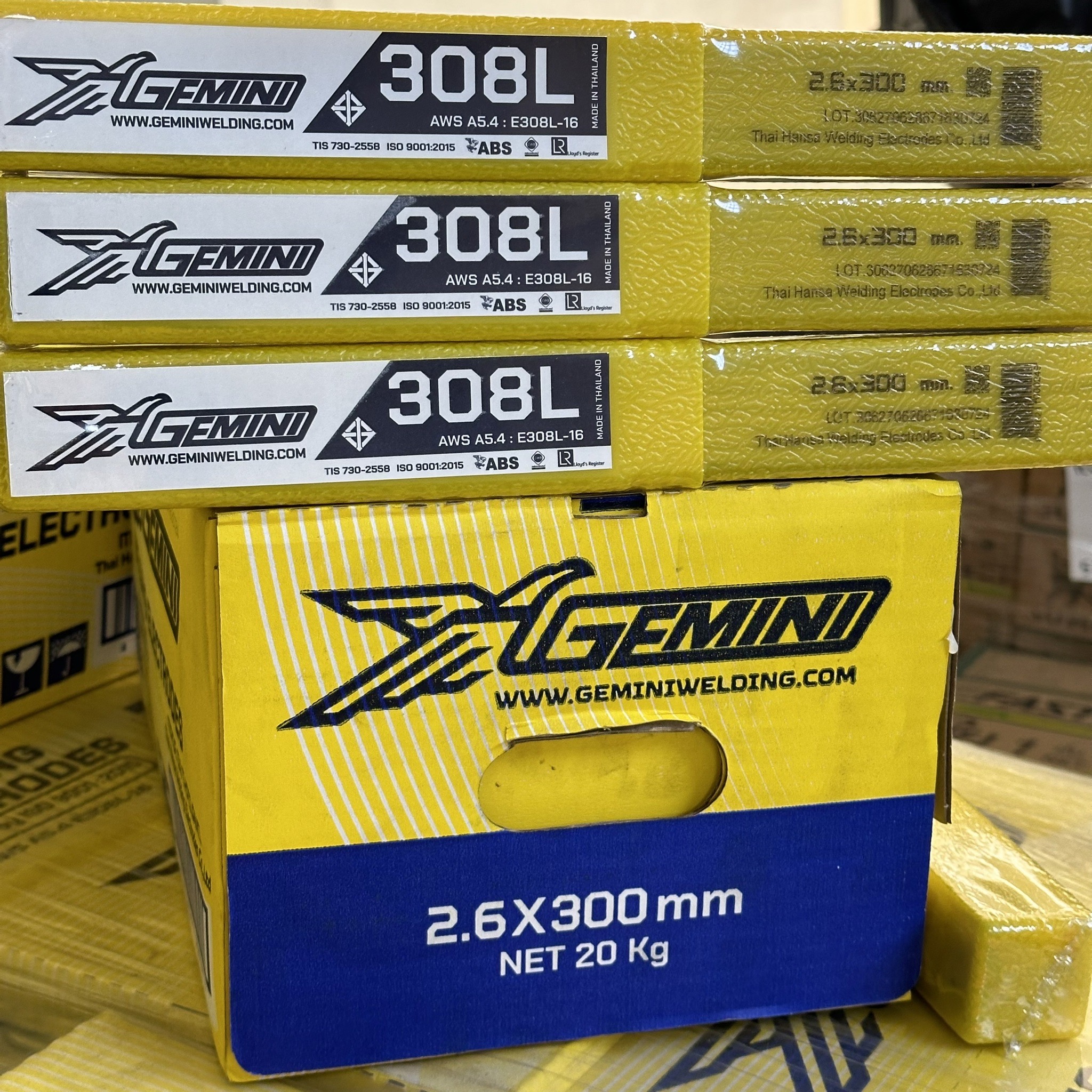 ลวดเชื่อมไฟฟ้า GEMINI 308L-16