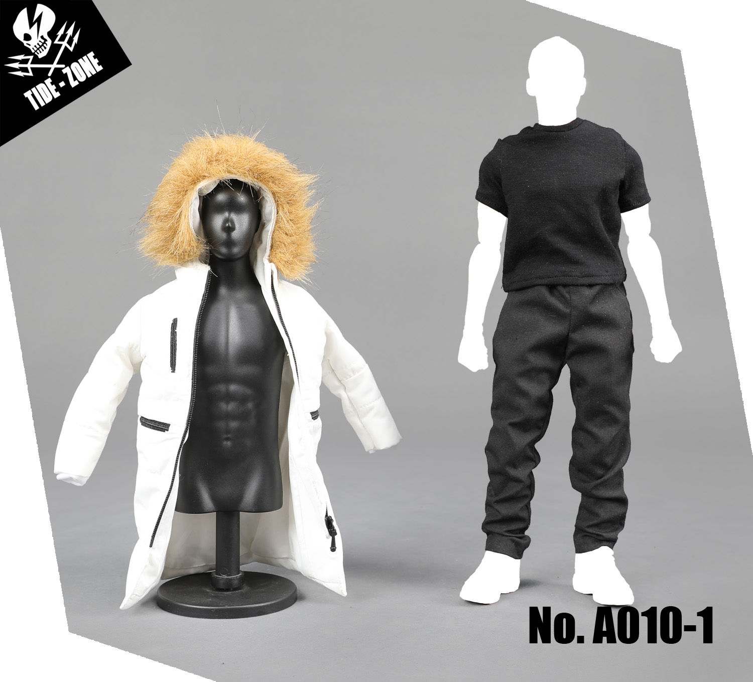 TIDE-ZONE A010-1 Cotton coat suit (White)